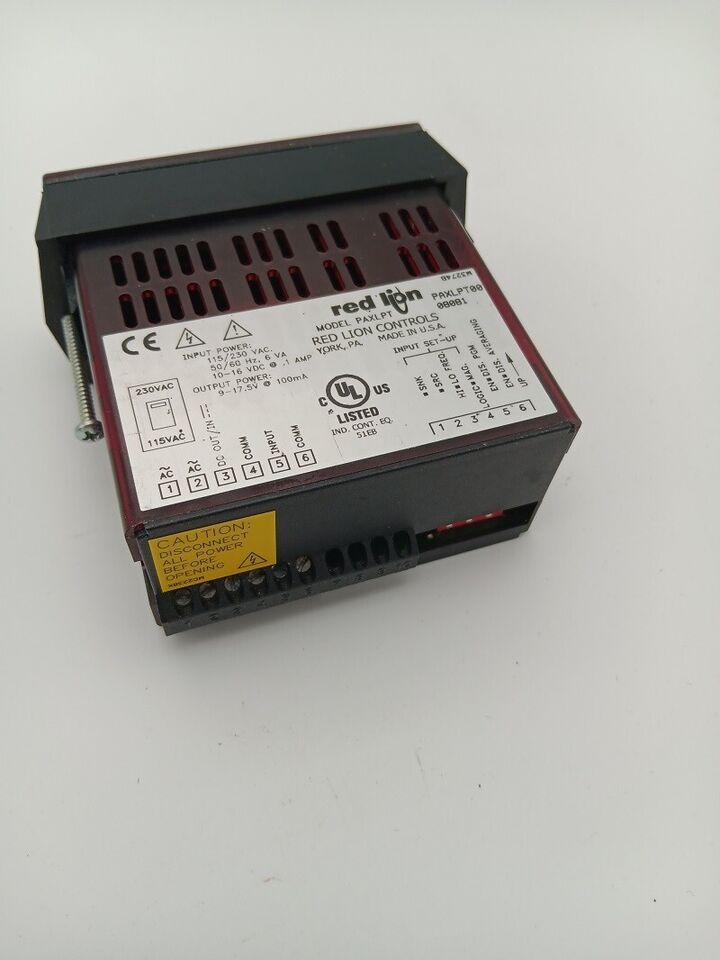 Indicateur de temps de processus RED LION
